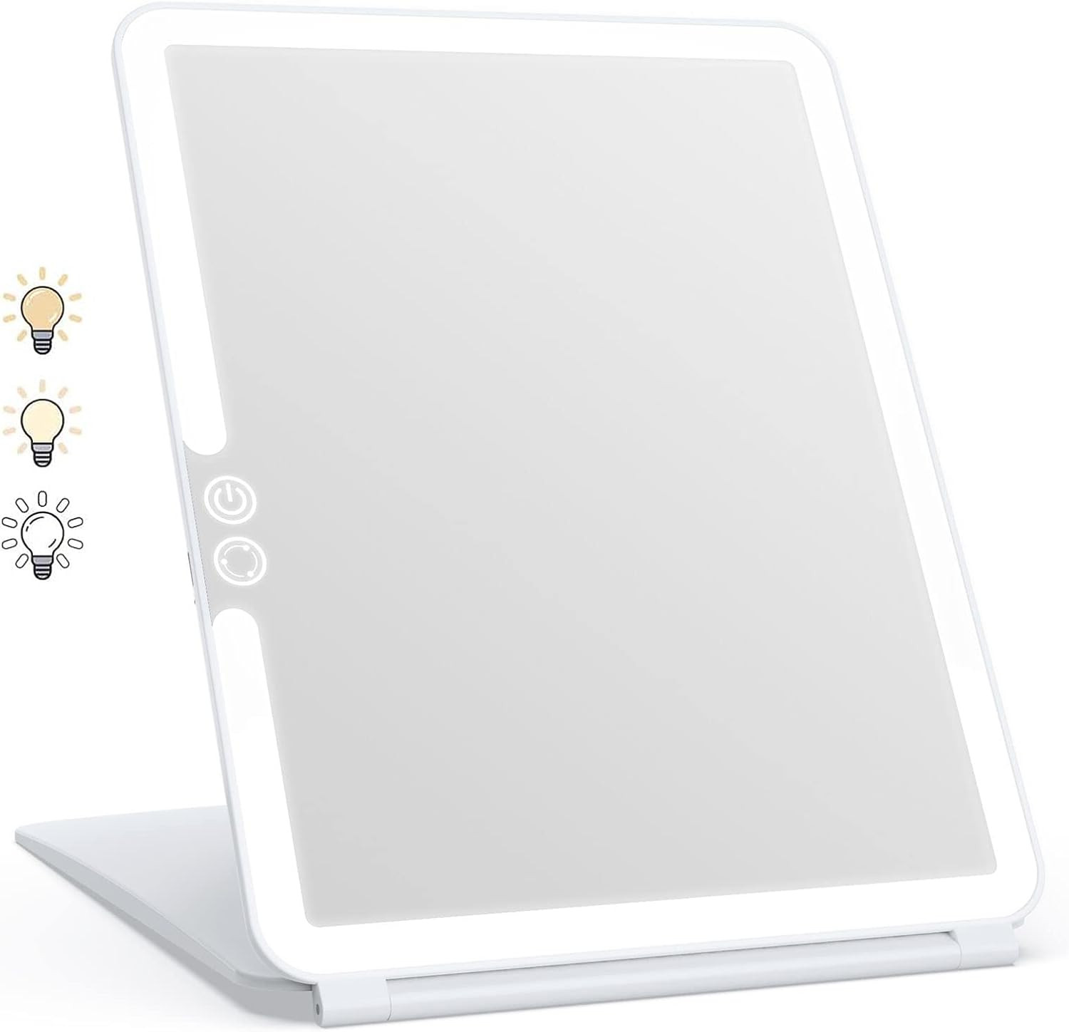 Specchio Trucco con 72 LED: Illuminazione Professionale 3 Colori Touch