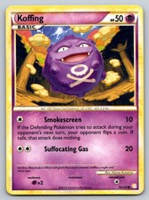 Koffing 70/123 LP HeartGold & SoulSilver Pokemon