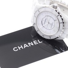 Chanel J12 H2981 42mm SS White Dial Automatic Date Watch #C5621