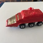 Vintage 1978 Mattel Hot Wheels Rescue Squad Scene Machine Red Vehicle Space Van