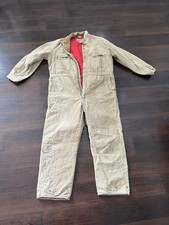Vintage 70s 80s Lee Quilted Lined Union Made Coverall Jumpsuit Workwear USA