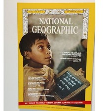 National Geographic Magazine – October 1970, Orissa, Indian State, Falconry