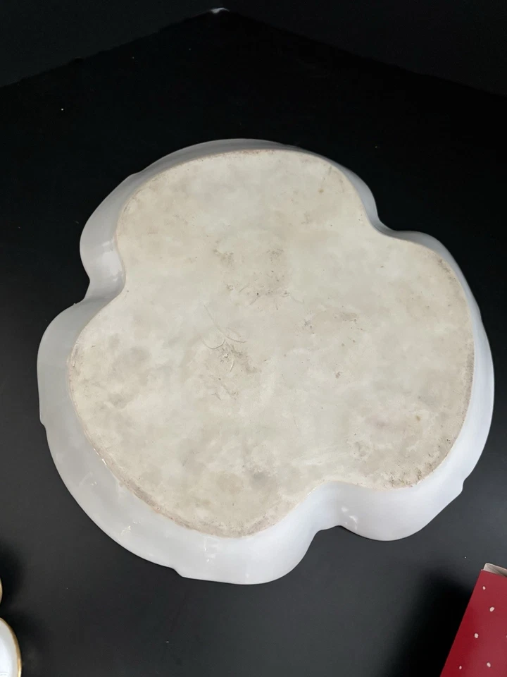 Antique Pot De Creme French Paris Porcelain Set - Image 3 of 4