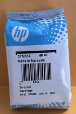 HP 67 Tri-color Cartridge 3YM55A NEW GENUINE