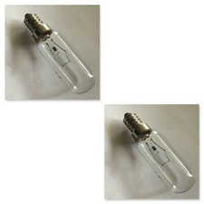 2 X KELVINATOR FRIDGE LAMP BULB GLOBE KTM3600WB KTM4400WB KTM5200MB KTM5200WB