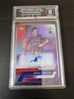 Marta Torrejon 2022-23 Topps Chrome Barcelona Football Autograph Card /15 Purple