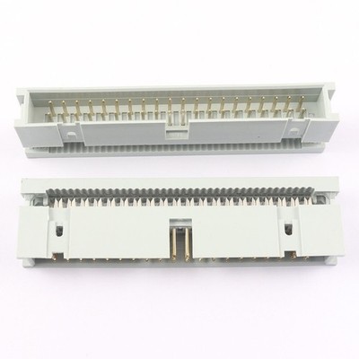 1Pcs 2.54mm 0.1'' Pitch 2x20 Pin 40 Pin IDC Male Box Header   Cable Connector #zn