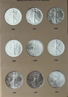 44 American Silver Eagles Complete Dansco Book PLUS PRIVYS 1986-2026