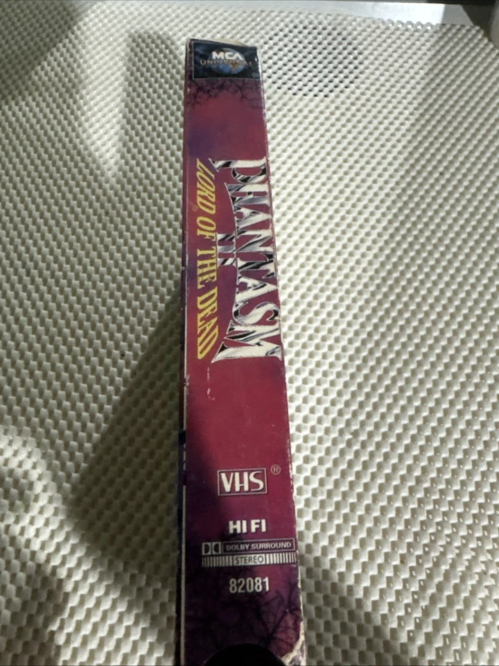 Phantasm III 3 Lord Of The Dead VHS 1993 OOP Cult Horror 90s MCA TESTED Foto 3 de 4