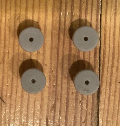 Capresso Cafetera 5 Tazas 426 Piezas, Juego de Almohadillas de Goma para Pie 4 Pies Base para Blanco Foto 3 de 4