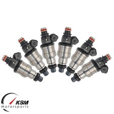 6 x 1200cc Fuel Injectors for Nissan Skyline fit Toyota Supra Turbo RB26DETT e85