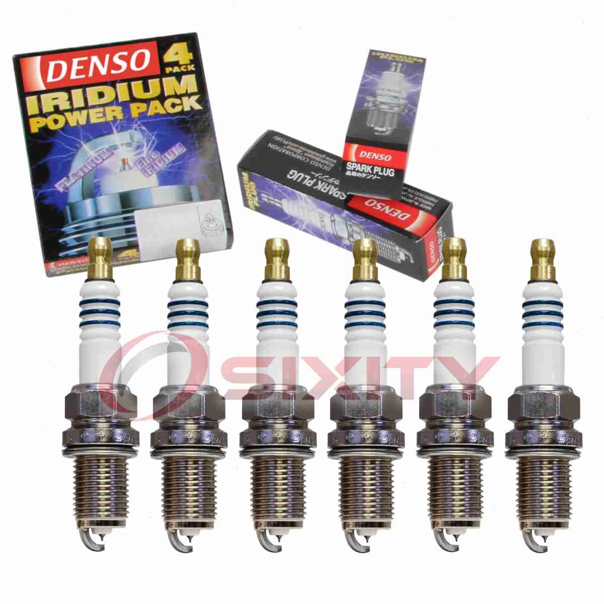 6 pc Denso Iridium Power Spark Plugs for 2003-2005 Volvo S80 2.9L L6 mx