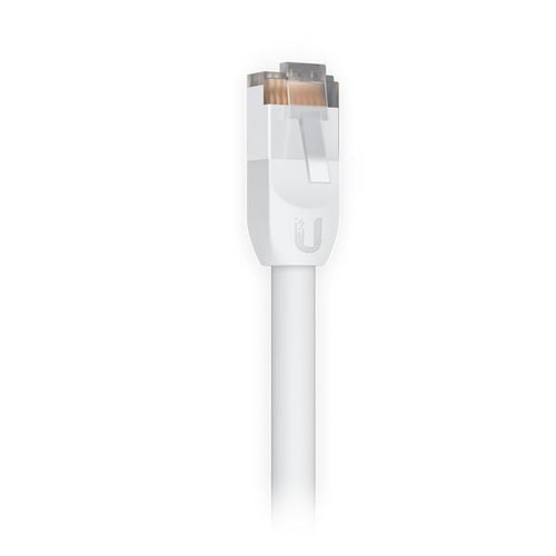 Câble réseau Ubiquiti Networks UACC-CABLE-PATCH-OUTDOOR-8M-W blanc Cat5e