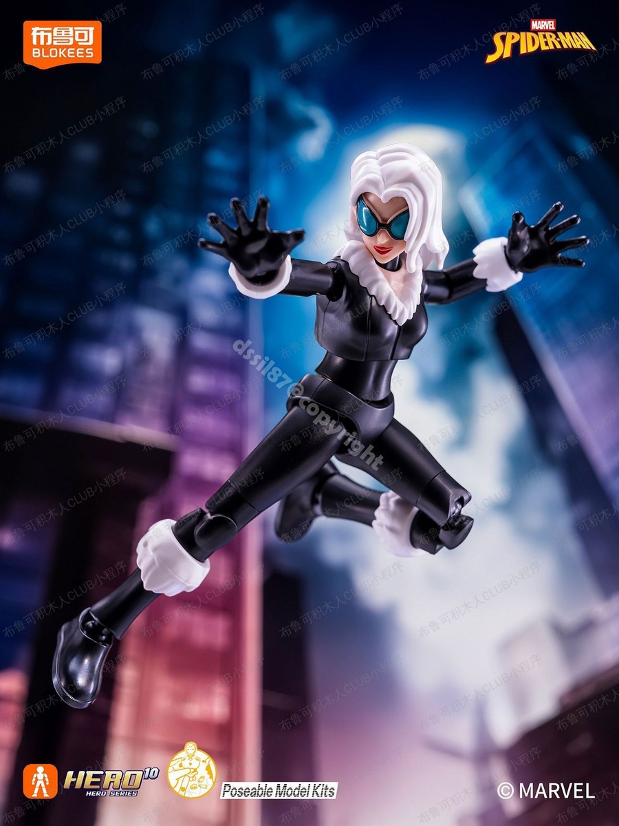Blokees Marvel Spider-Man Galaxy Version 06 Felicia Hardy Black