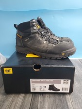 Caterpillar Men Threshold Waterproof Steel Toe Work Boot Sz12