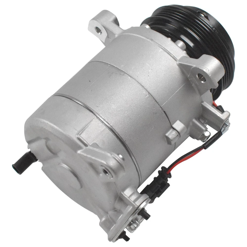 A/C Compressor w/ 4-Groove for GMC Yukon Cadillac Escalade ESV Chevy Suburban - Image 2 of 4