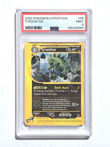 Tyranitar graded PSA 9 for sale on eBay