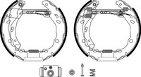 Hella 8DB 355 022-521 Bremsbackensatz Hinten FüR Dacia Renault