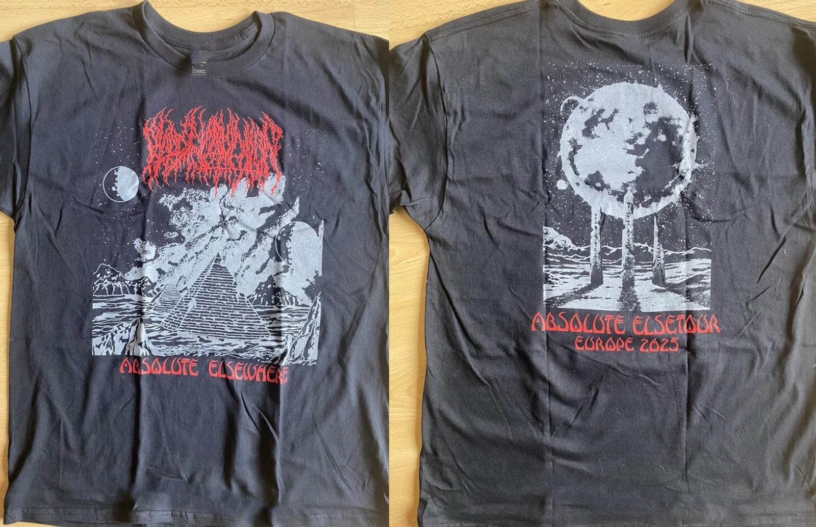 Blood Incantation Tour-Shirt Europe 2025 Tour S to 5XL T-shirt QT1628