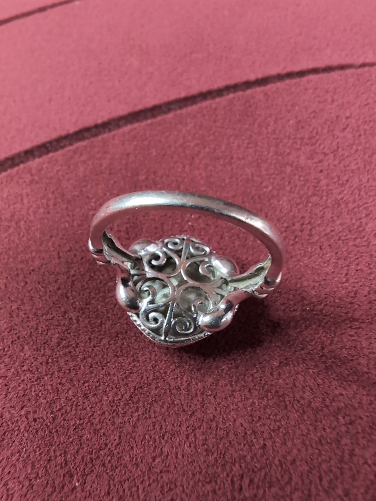 Statement FD Sterling Silver 925 Ring Aquamarine … - image 6