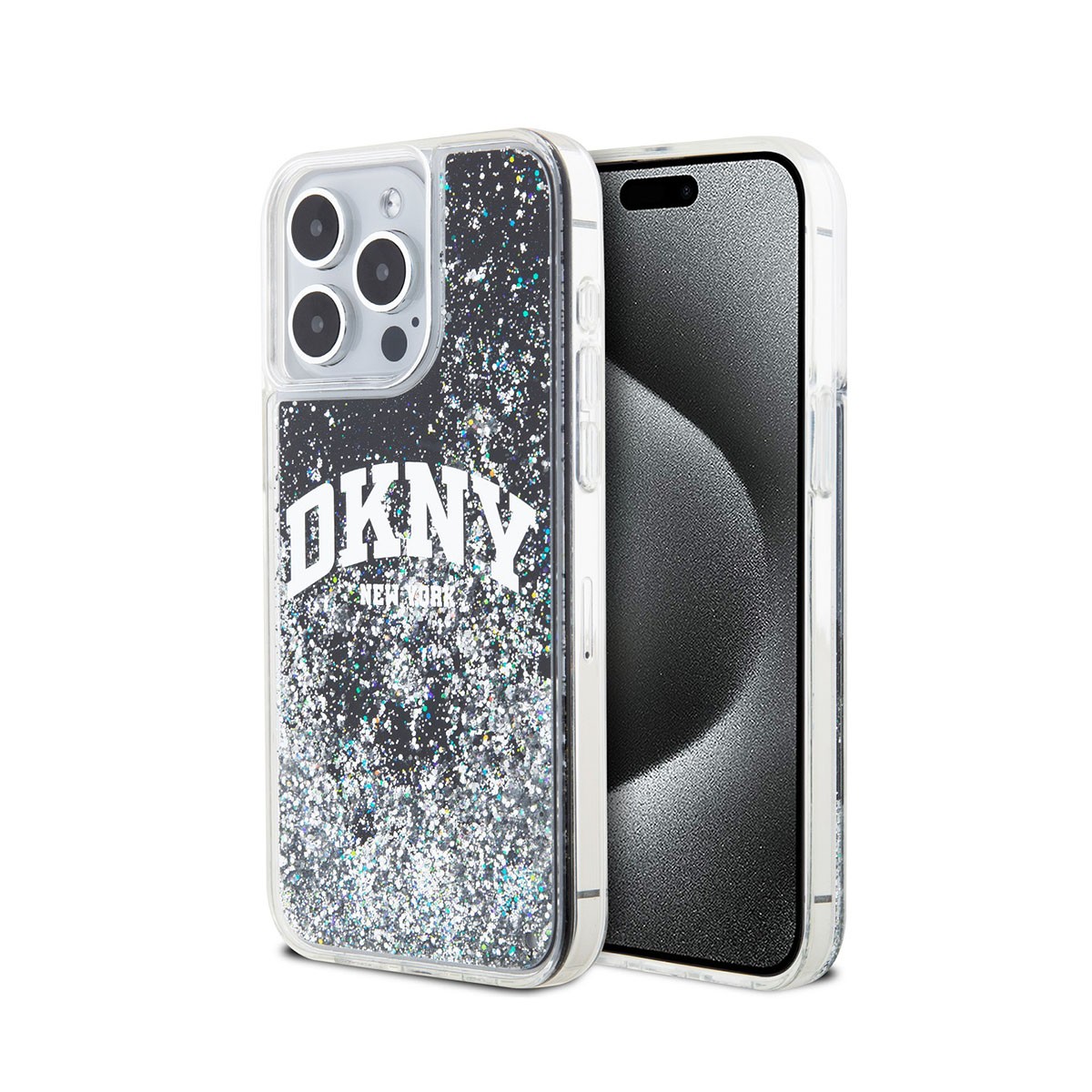 Coque iPhone 14 Pro Max Liquid Glitter évite les rayures avec style