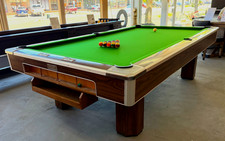 9 Brunswick Pool Table - CENTURY WALNUT GULLY...