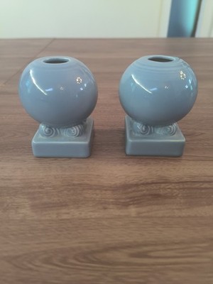Fiestaware Bulb, Ball Candle Holders  Turquoise Fiesta new 