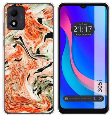 Cover In Silicone Trasparente Per TCL 305i &ndash; Custodia Morbida E Leggera