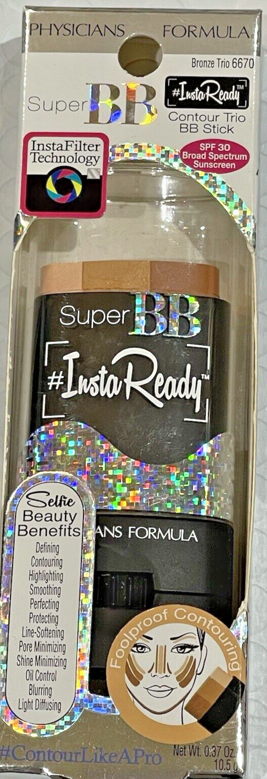 Physicians Formula Super BB Insta Ready Contour Stick 6670 BRONZE TRIO