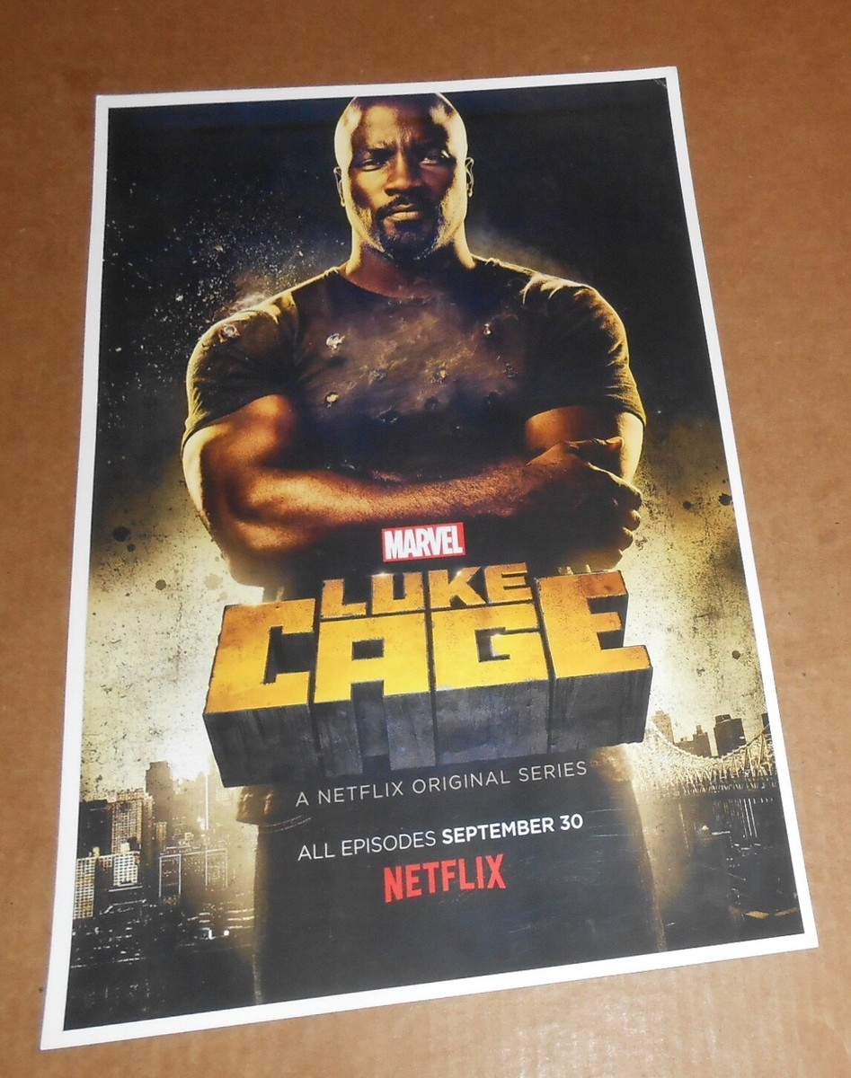 Luke Cage Movie Poster 11x17 Marvel Netflix