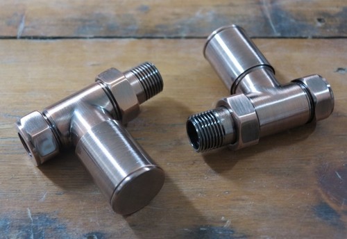 Modern Manual Radiator Valves - Milan Radiator Valve Set - Ideal for Towel Rails - Picture 28 of 52