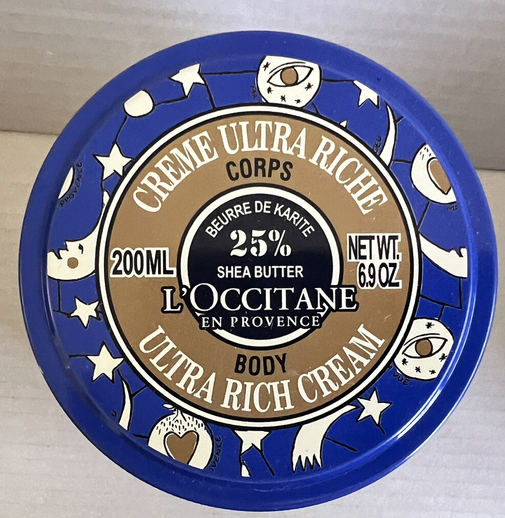 L'Occitane En Provence Ultra Rich Body Cream 25 Shea Butter Jumbo 6.9