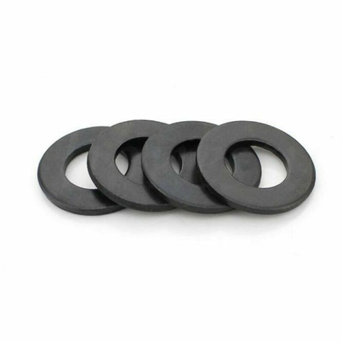 50pcs Carbon Steel Black 8.8 Class Flat Washer for Screw M3/M4/M5/M6/M8/M10/M12 - Picture 2 of 4