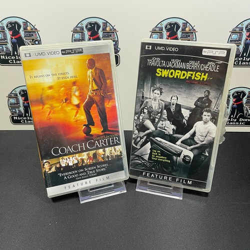 Coach Carter & SWORDFISH Sony PSP UMD Bundle