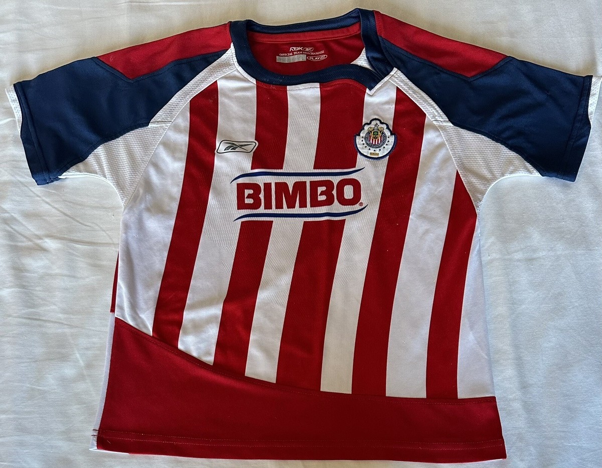 【古着】Reebok Chivas サッカージャージ Chivas de Guadalajara Reebok Campeonisimos Vintage Rare Size