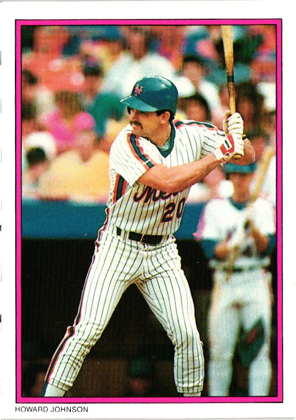 1988 Topps Glossy All-Star Mail-In Edition #52 Howard Johnson