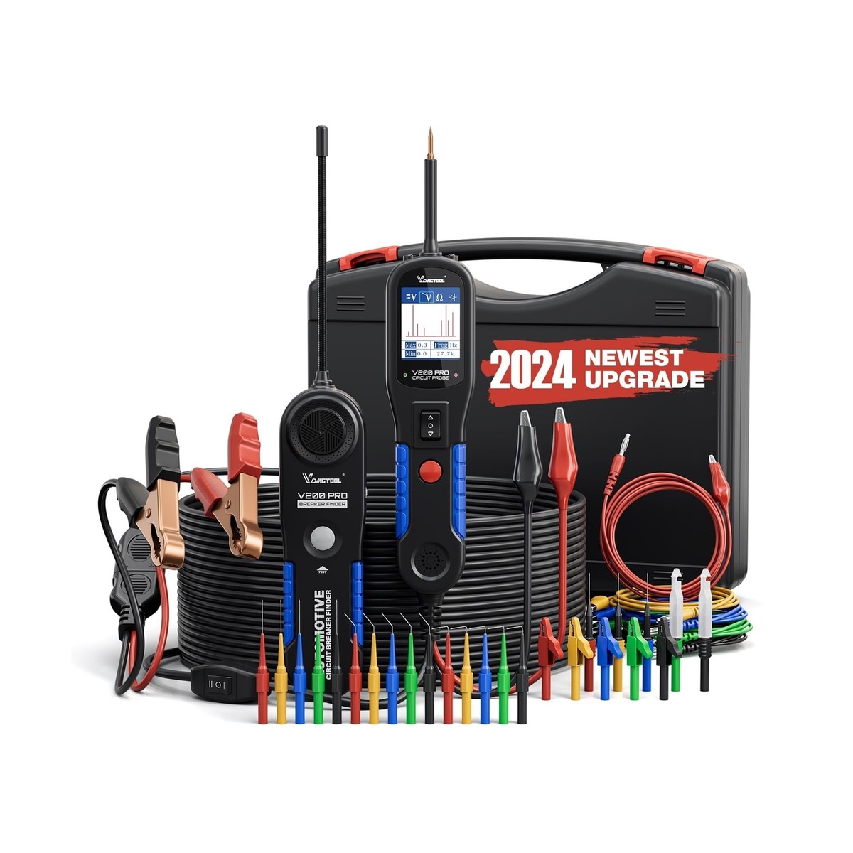 VDIAGTOOL V200 PRO Upgrade Kit Automotive Power Circuit Probe