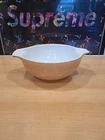 Vintage Pyrex Glass Mixing Bowl # 443 Woodland Beige Nesting Cinderella 2.5 L