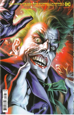 JOKER MAN WHO STOPPED LAUGHING #3 (2022) MASSAFERA CARDSTOCK VARIANT ~ UNREAD NM
