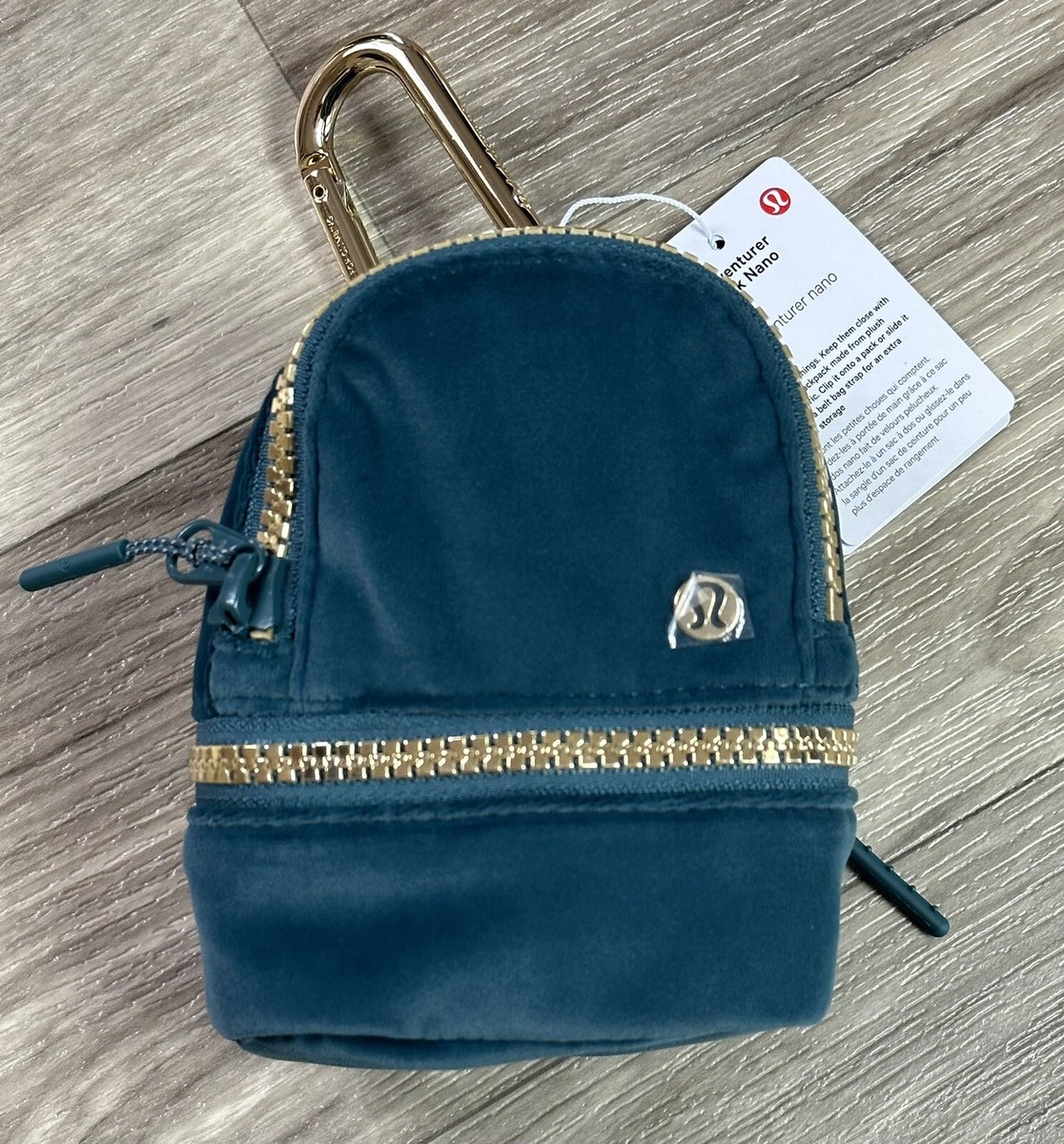 Lululemon City Adventurer Backpack Nano Plush Velour Green Jasper
