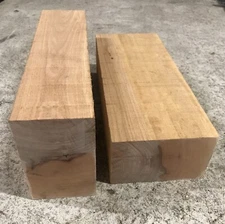 3” X 5” X 12” Birch Turning Wood Blank Vase Spindle Blank Sealed With Wax Qty 2