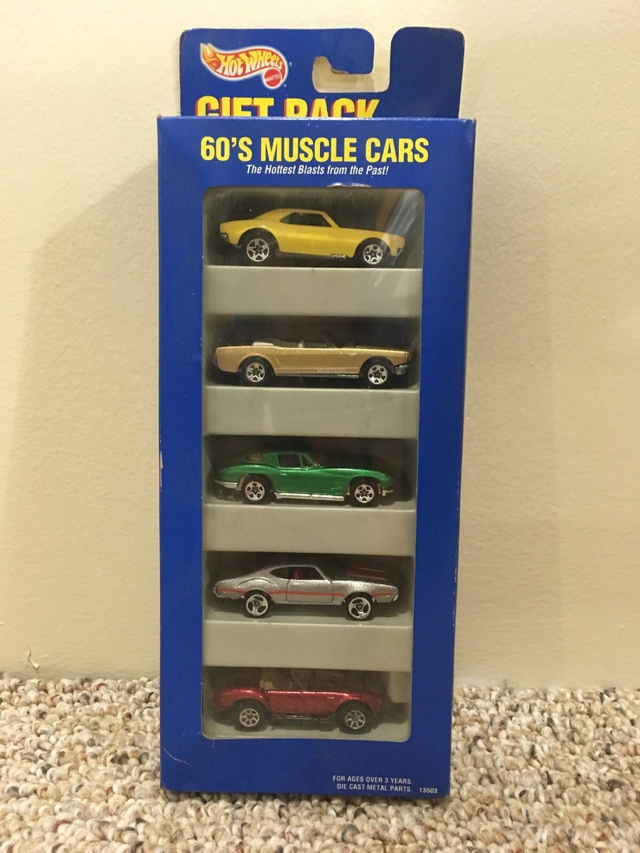Hot Wheels Gift Pack 60's Muscle cars! including zamac 442