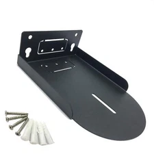 Portable Electronic Device Mount Black Wall Mount Bracket Compatible With Ptz Ca