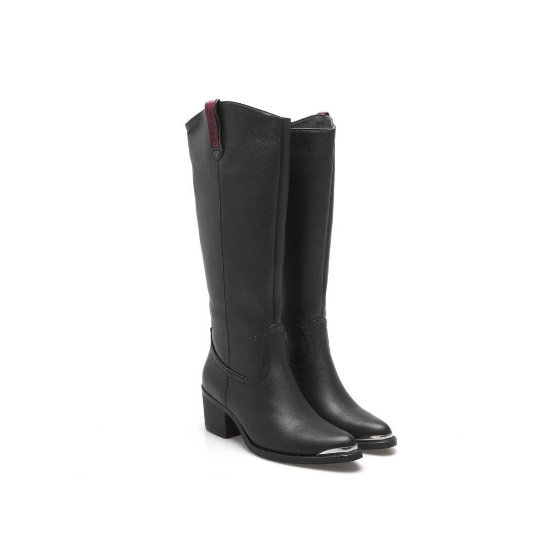 Stivale texano shop nero basso