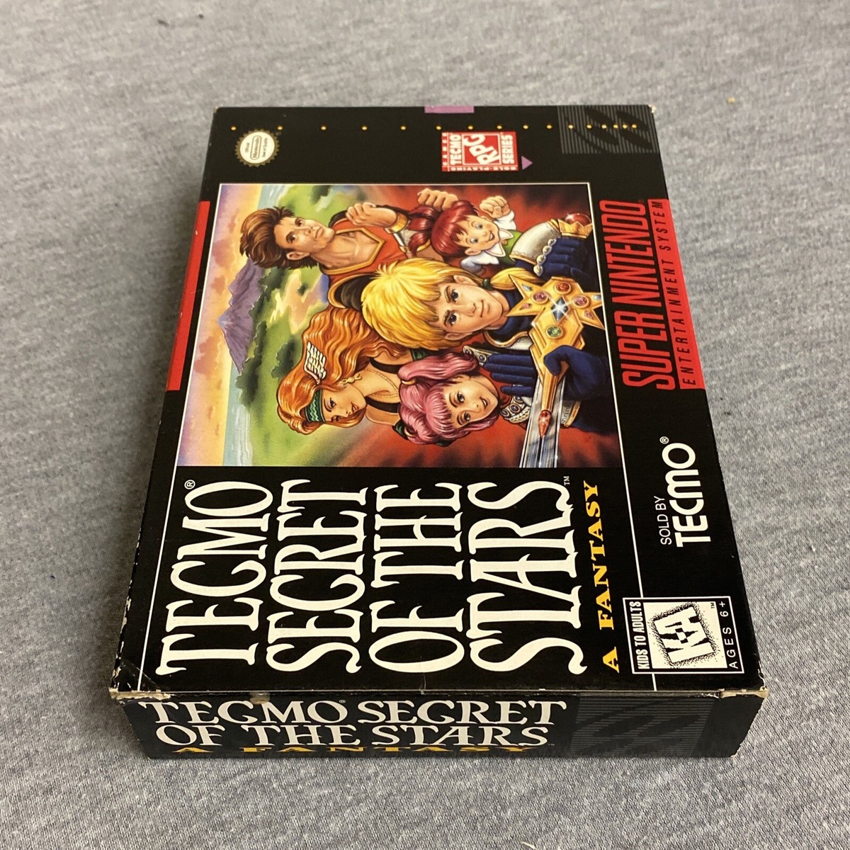 Tecmo Secret of the Stars (Super Nintendo, 1995) SNES [Box Tecmo Secret of the Stars (Super Nintendo, 1995) SNES [Box
