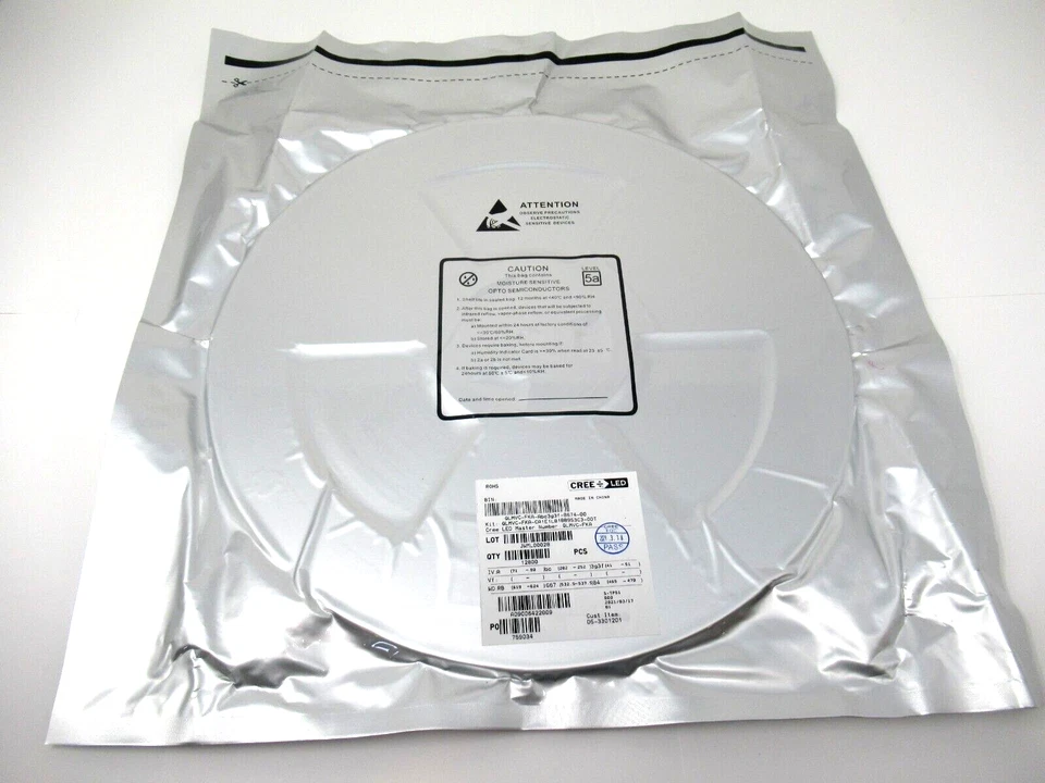 Cree LED Streifen Diode Qlmvc-Fka RGB PLCC4/3 IN 1 SMD (12800 Qty ) Neu Verpackt - Bild 2 von 4