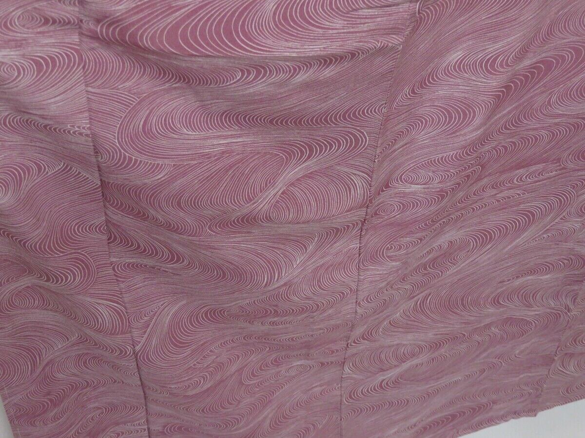 1613i06z930 Japanese Kimono Silk KOMON Light Purple Stream 1613i06z930 Japanese Kimono Silk KOMON Light Purple Stream