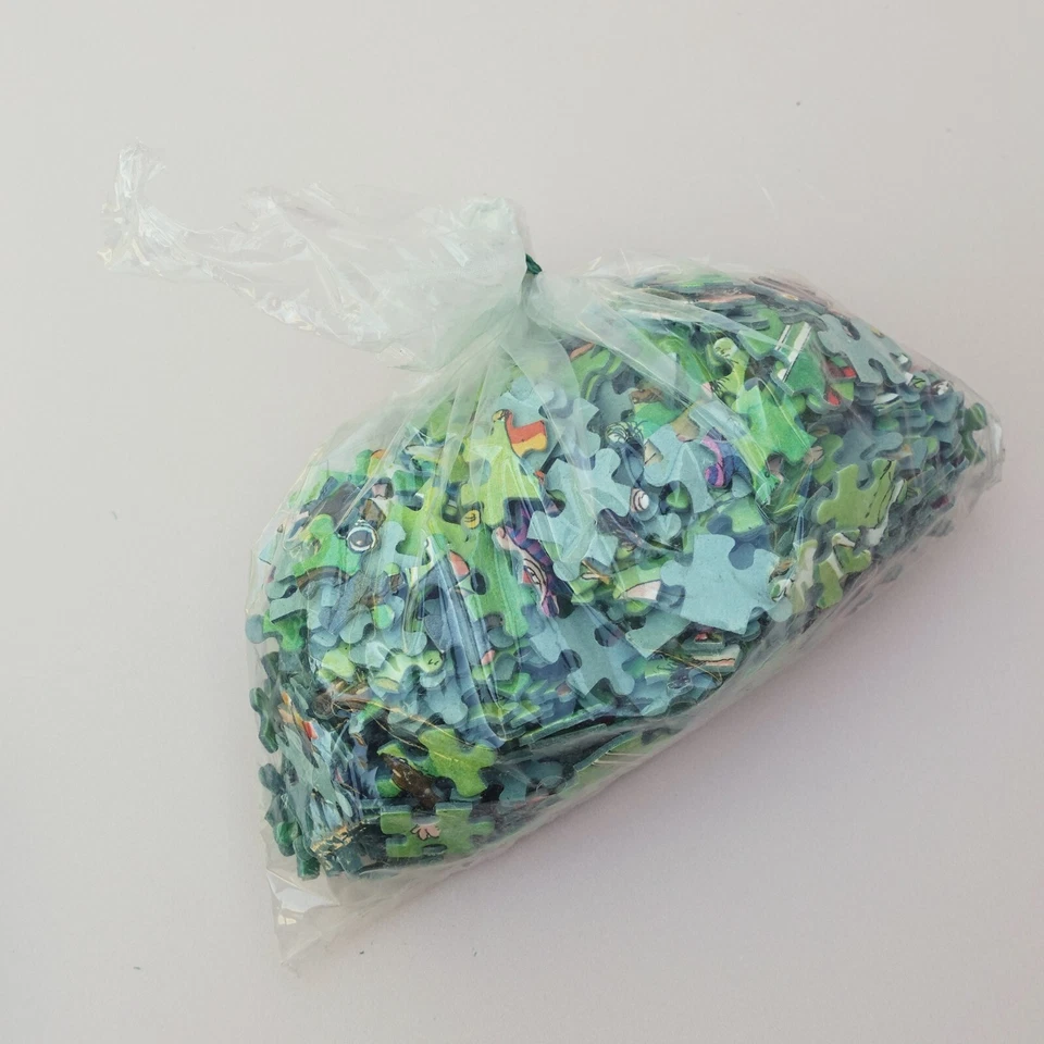 Rompecabezas vintage Loup Heye - Copa del Mundo 1974 hecho en Alemania 500 piezas dibujos animados Foto 3 de 4