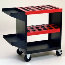 Huot 13940 CNC Toolscoot Tool Cart for 40 Taper Tool Holders CAT40 BT40 NMTB