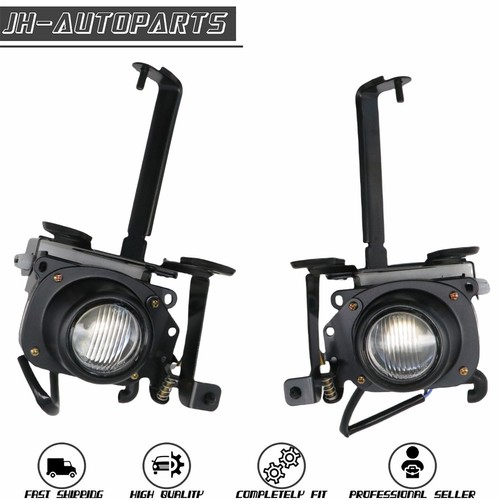1 Pair Left & Right Clear Lens Fog Light w/ Bulbs For 1999-02 Toyota 4Runner - Picture 15 of 24